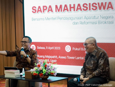 Reformasi Birokrasi Untuk Tingkatkan Pelayanan Publik, MENPANRB "Sapa Mahasiswa" UNAIR