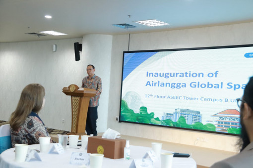 Airlangga Global Space Resmi Dibuka, Jalinan Kerjasama Semakin Terbuka