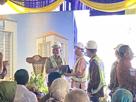 Tambah Fasilitas Untuk Sivitas, Groundbreaking Tandai Gedung Pringgodigdo Siap Dibangun