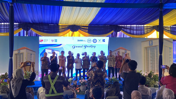 Tambah Fasilitas Untuk Sivitas, Groundbreaking Tandai Gedung Pringgodigdo Siap Dibangun