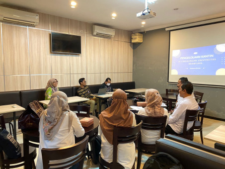 Kunjungi Universitas Brawijaya, DITSARPRAS UNAIR Studi Banding Pengelolaan Kantin
