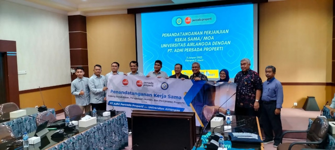 Kerjasama Dengan PT. Adhi Persada Properti, UNAIR Siap Merambah Dunia Properti Apartemen